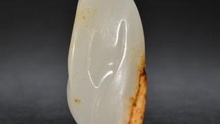 和田玉籽料|和田玉籽料财神爷把件