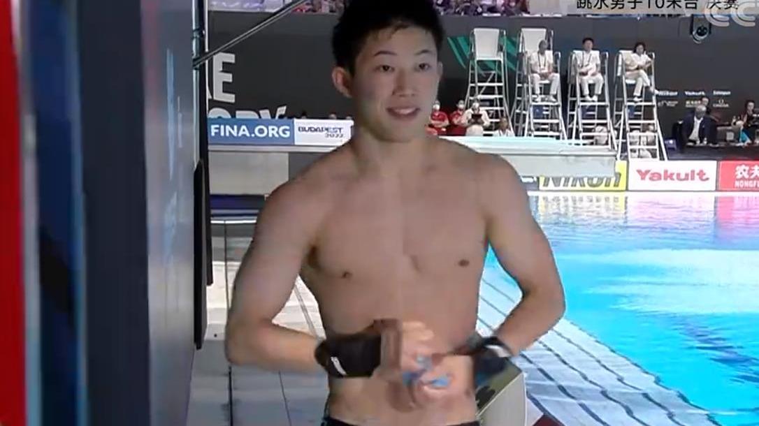 杨健|单跳102.5分，杨健夺十米台冠军，日本15岁小将战胜中国世界冠军