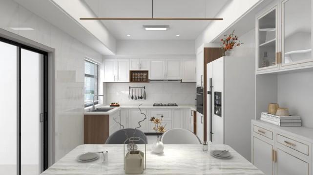 现代简约空间，精致高端有态度，尽显淡雅恬静