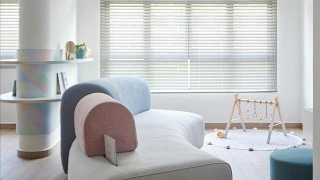 简约|走进这个宛如童话世界的家，简约梦幻糖果色，瞬间被秒到！