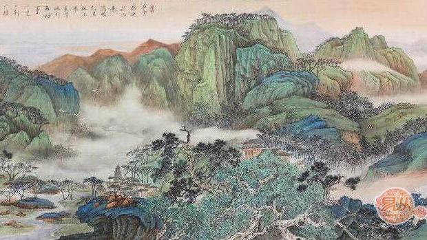 家庭装饰画怎么选 名家山水画让您的家居环境美出天际