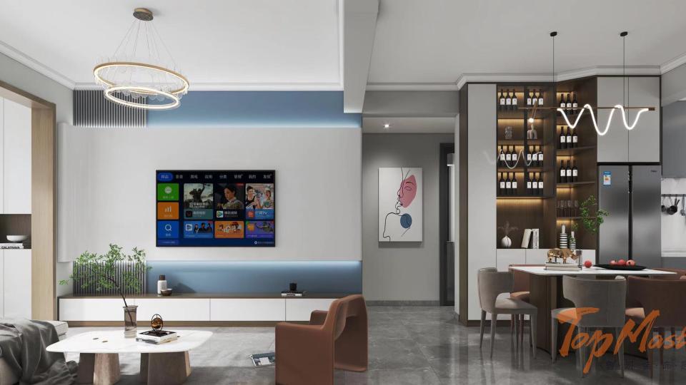 【鲁班装饰】曼城125m2现代风格 高质量生活