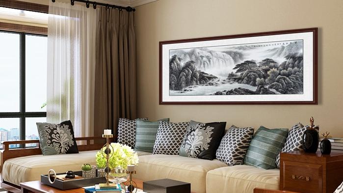 沙发背景墙画怎么搭配选择 这篇值得借鉴