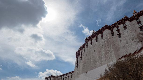 |西藏布达拉宫最早一批幸运游客