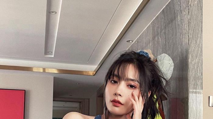长腿 清纯性感风运动美女，长腿短发气场很强