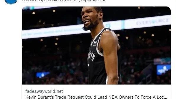 NBA9大交易动态，联盟可能停摆，伊戈达拉发推批判格林言行