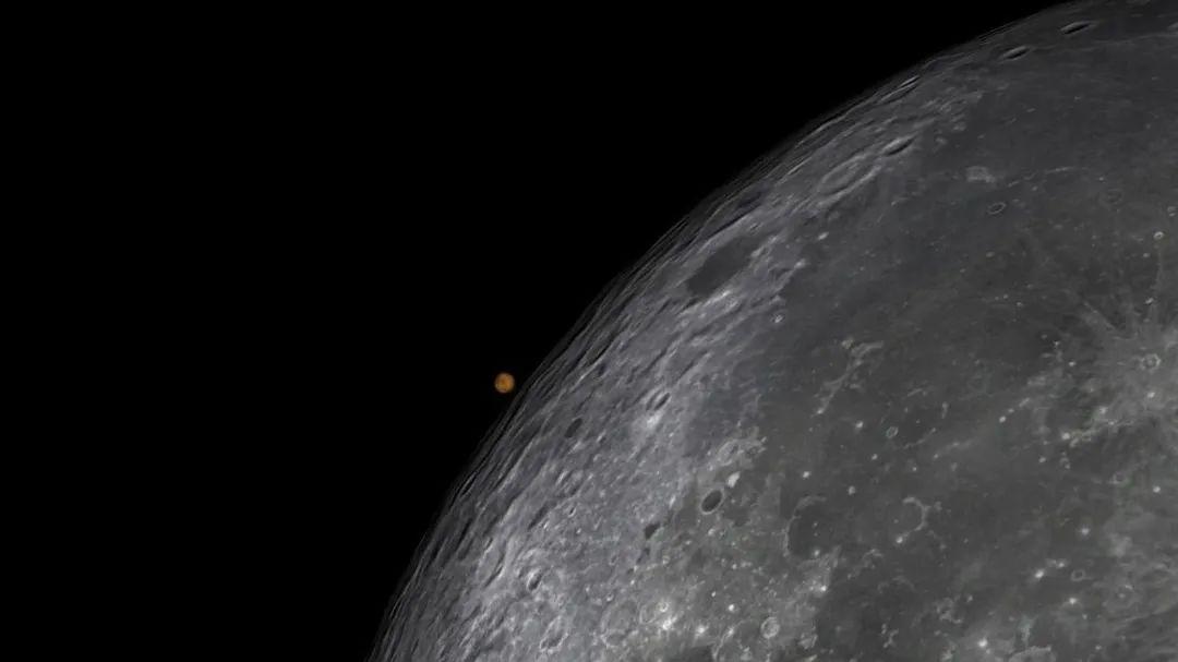 明天，月亮将吃掉火星