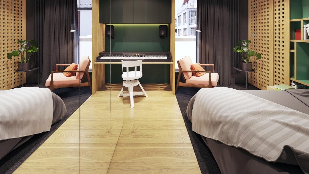 48平方米的小户型，装修设计效果只能用豪华和实用来形容