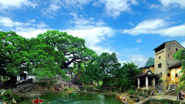 古镇|成为不少人打卡的古镇，景色上独特具有魅力，吸引爱旅行的人
