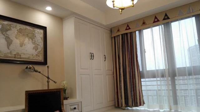 复古美式风格的三居室，简单设计才是真，住的舒服最重要