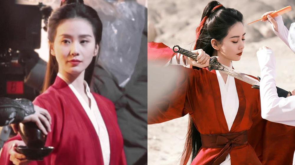 刘宇宁|《一念关山》刘诗诗喝酒舞扇，有新的紫色造型，刘宇宁战损好带感