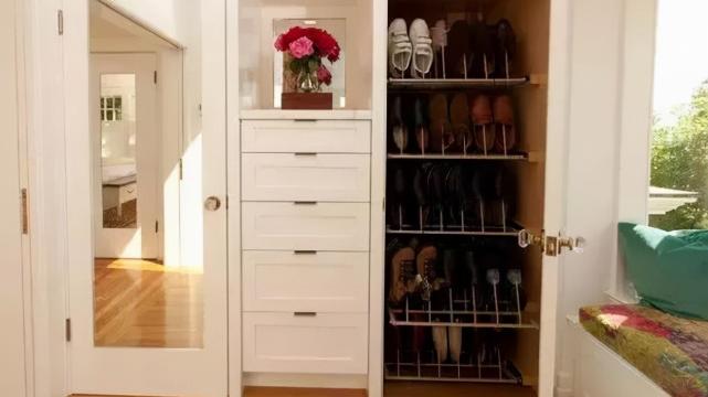 玄关鞋柜究竟要不要装到顶？听木工师傅分析，才知我家察觉晚了