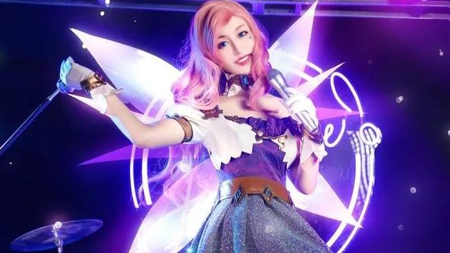 |cos：英雄联盟萨勒芬妮cos正片@夏树