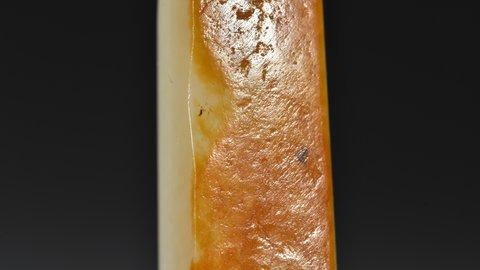 翡翠|和田玉籽料翎管