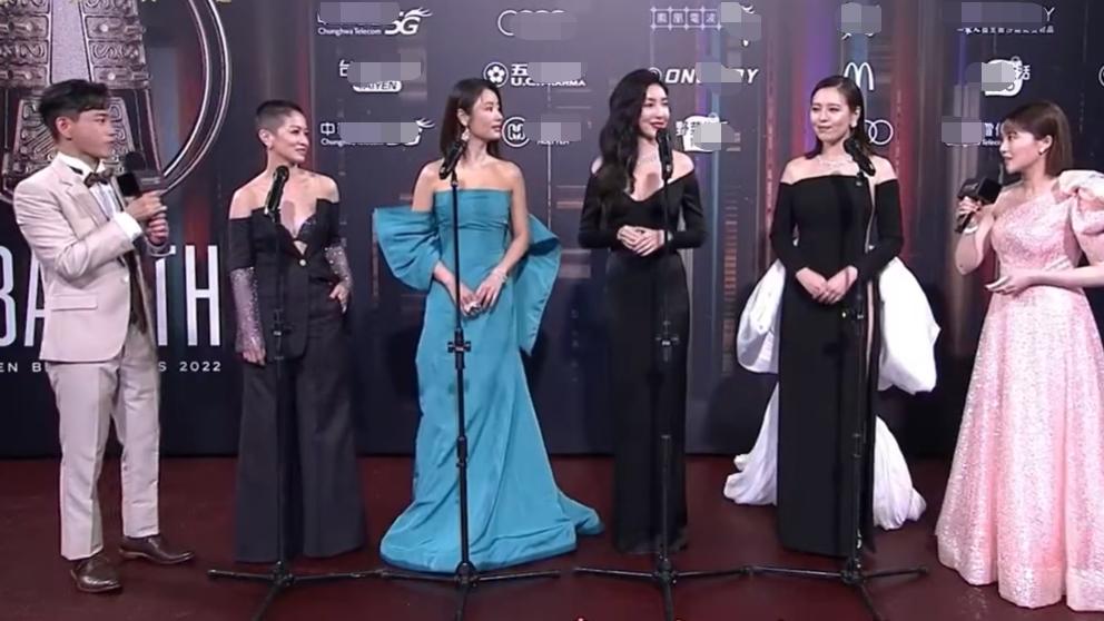 事业线|杨瑾华戴118万珠宝走红毯！紧身裙勒出事业线，裙摆太长打湿一截