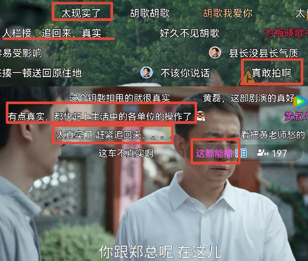 县委大院|《县委大院》首播，三处情节戳中观众内心，弹幕留言出奇一致