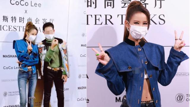 李玟|47岁李玟敞开上衣秀腹肌！细腿翘臀身材完美，扎高马尾眼妆浓密