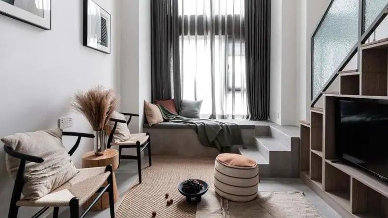 装修改造︱超牛20㎡小户型设计，功能齐全收纳大，卧室厨房应有尽有