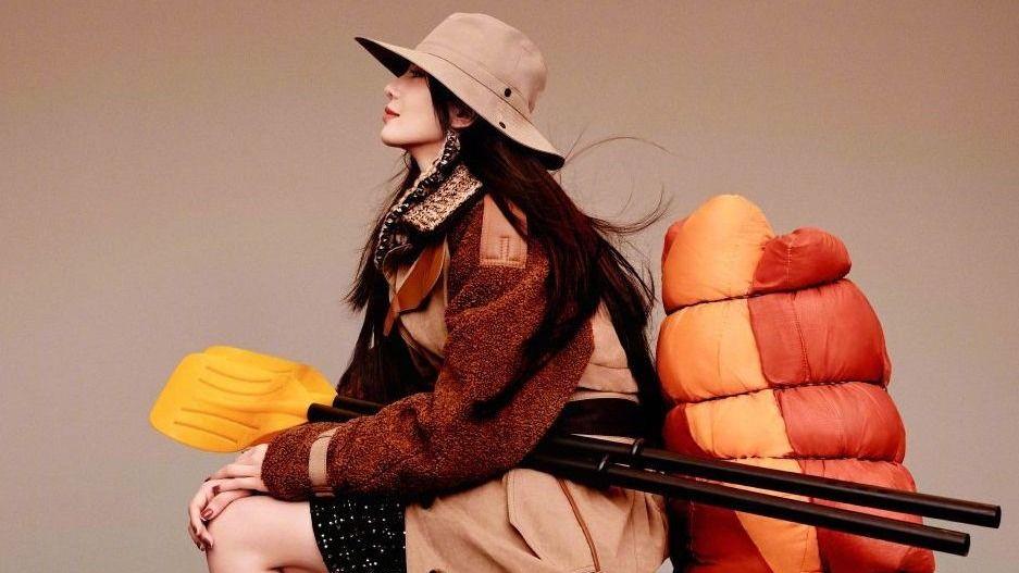 大S|刘诗诗好像天涯浪人，拍写真演绎难得的孤傲感，江湖气息十分浓郁