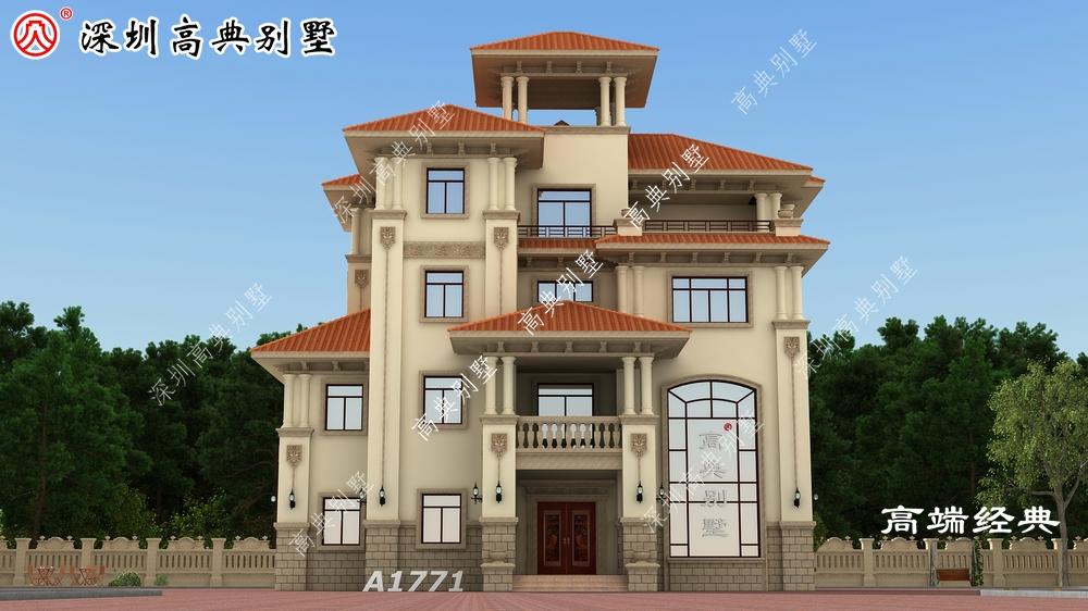 乡村别墅的设计图纸千千万，总有一款适合您。