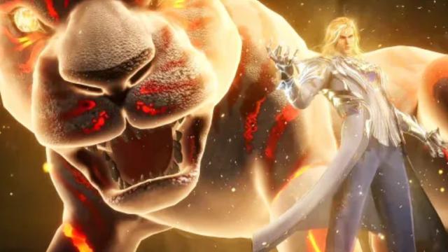 戴沐白|斗罗大陆：战神戴沐白形象曝光，邪眸白虎完全形态来袭，压迫感十足！