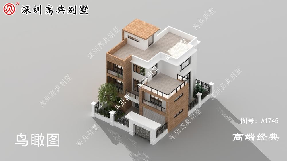 3款不同风格别墅，作为大家的建房参考，最独特的还是现代庭院风