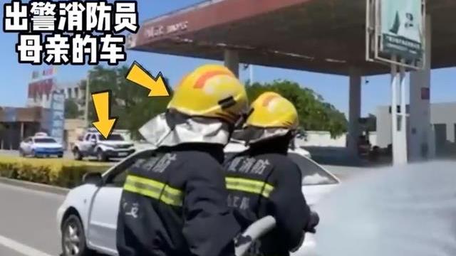 宁夏消防员车祸现场发现妈妈车，强忍不安继续救援，下一幕破防了