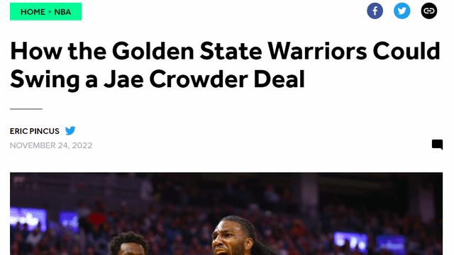 火箭卷入了几套交易方案中，戈登加上小马丁吸引了众人的眼球，勇士的筹码实在是太有诱惑