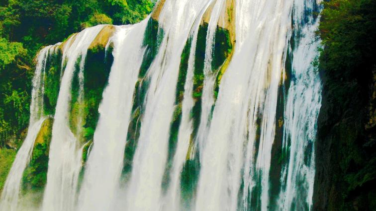 池塘|亚洲的第一大瀑布，黄果树瀑布的雄伟壮观确实名不虚传