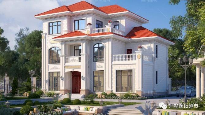 热卖三层农村别墅，经典不过时户型，14米×10米，好看又实用