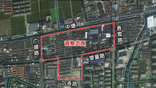 海曙|加快旧城改造进度！宁波海曙集士港祝家桥村地块又有新调整！