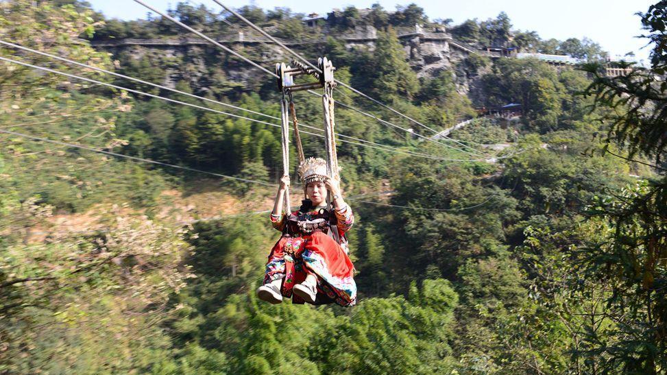 古镇|周末假期，去一趟安化云台山风景区