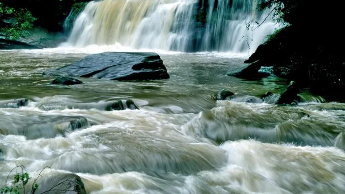 四川省|风溪河上游要十分重视，水源涵养林的建设，保证十丈码瀑布的水源