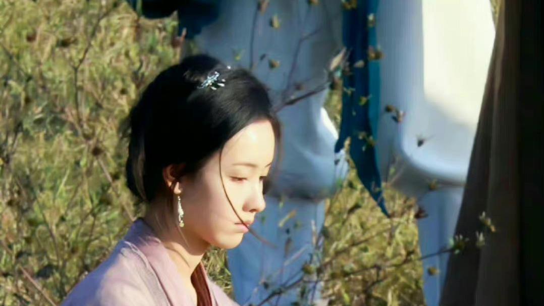 陈都灵|陈都灵真是天选古装美人，扮演东邪黄药师妻子，气质温婉惊艳众人