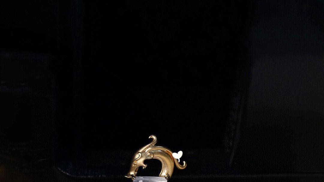 民族|民族风格翡翠龙柱吊坠！