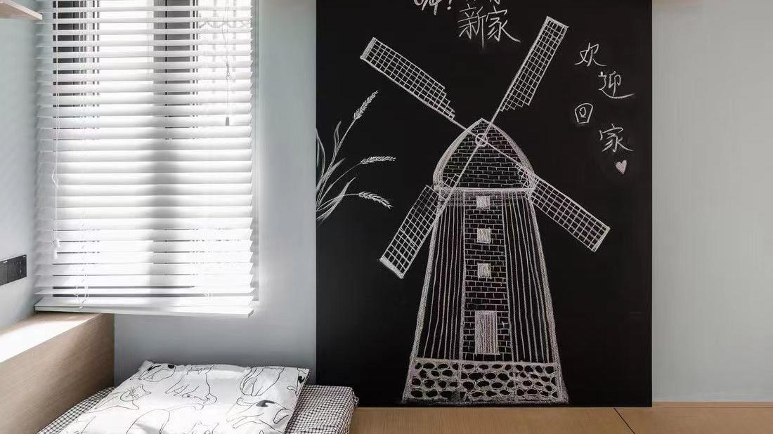 释放孩子的天性，黑板墙的三种材质，你如何选?