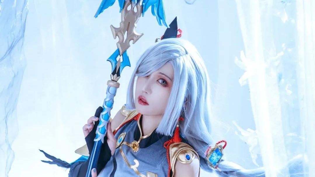 |cos：原神申鹤cos正片@春日桃