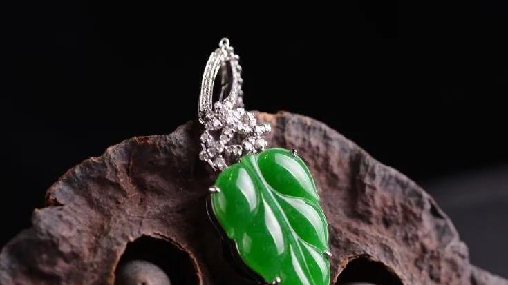 奇石|项京讲堂-翡翠叶子