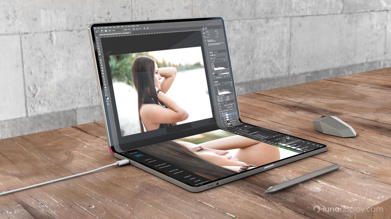 |配备可折叠显示屏的 MacBook 会如何工作？