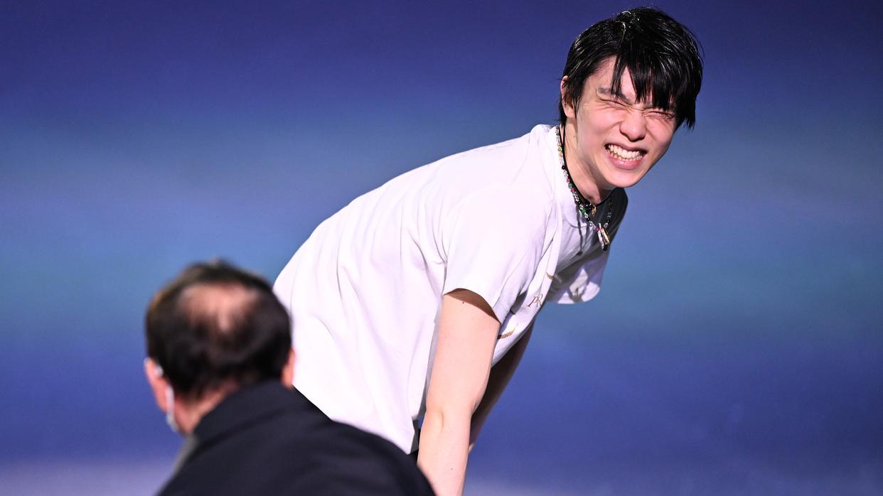 教练|谁能坐在羽生结弦个人冰演的第一排，为他欢呼，还接受他的致敬？