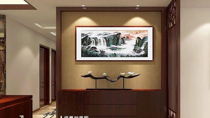 好看的家居装饰画 这些山水佳作挂在家中吉祥又如意！