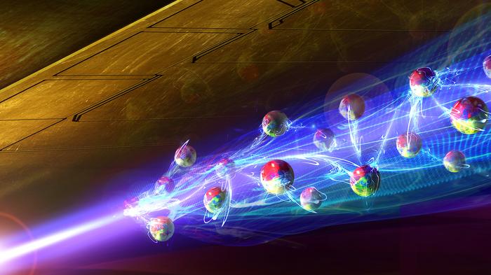 激光作用下的原子相互吸引