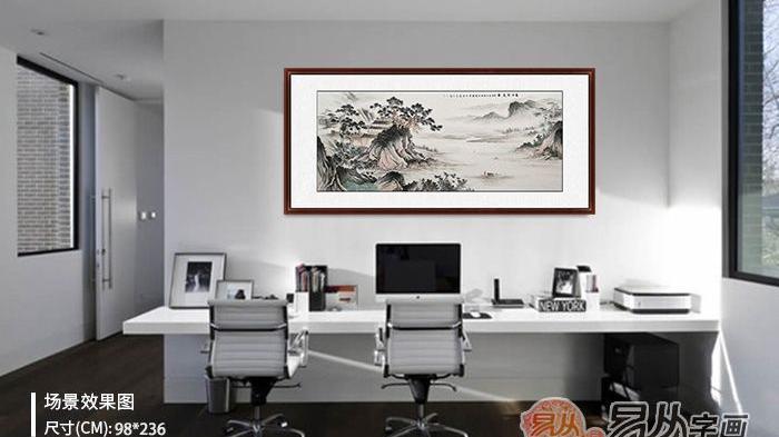 山水画|品位十足意境深 这些作品是你想要的挂画