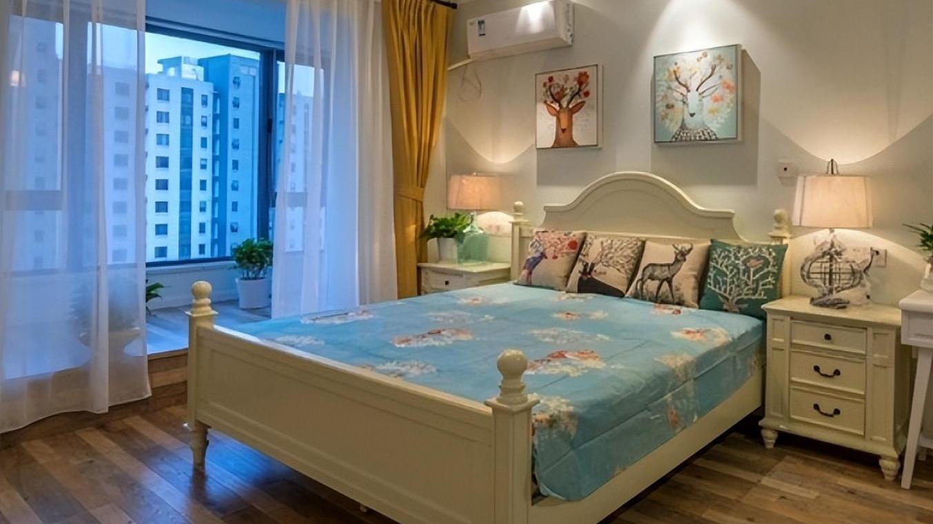 112平简美清新的二居室，空间配色让空间变得鲜活起来