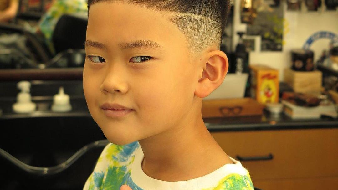 5岁小帅哥发型短发图片