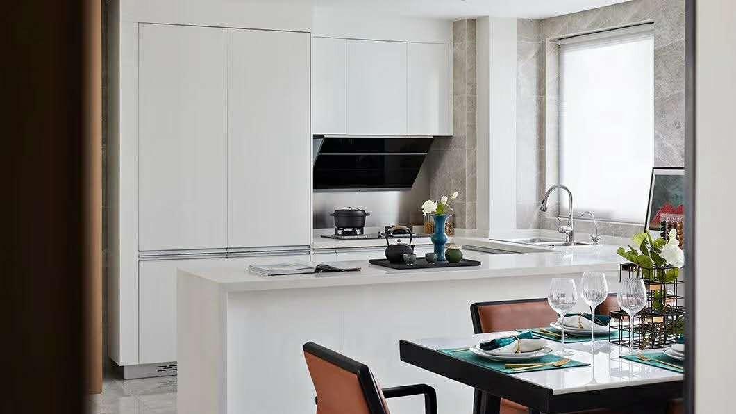 150㎡现代轻奢风！摒弃华丽的装饰，也能为居住者带来奢雅体验！