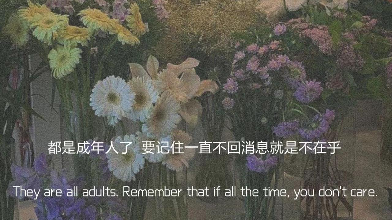 芯片|突然什么都想开了的文案
