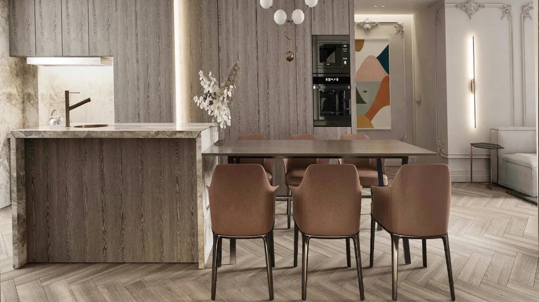 曼城135㎡法式风格，如沐春风