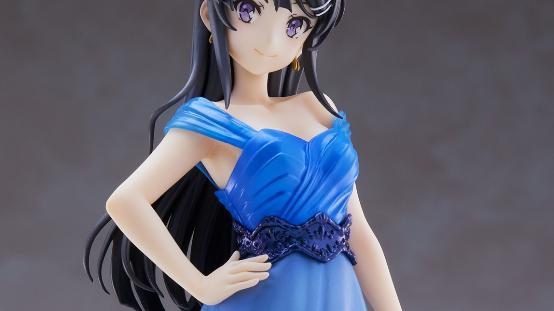 凯多|兔女郎学姐樱岛麻衣换色婚纱手办图 结婚装变纯欲系蓝色华美礼服