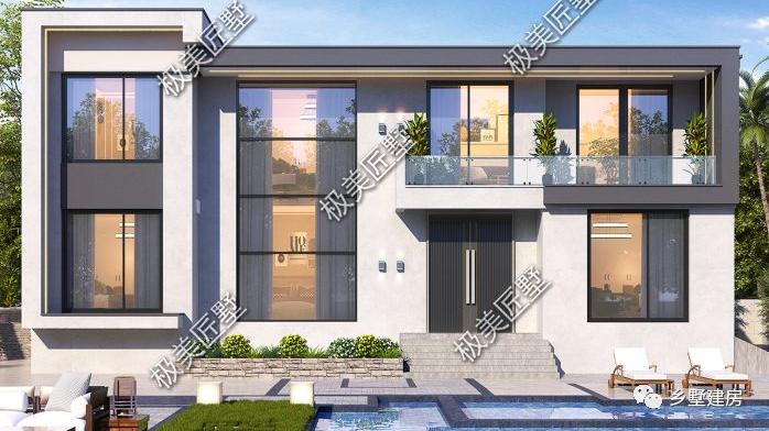 年轻人想回老家盖房，不知道怎么设计。现代简约风格完美你的构想